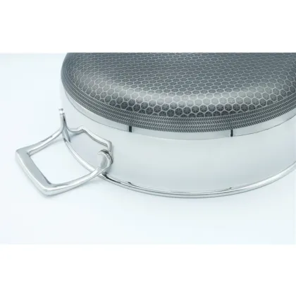 Nonstick No oil Cooking Pot for Open Kitchen