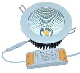 Aluminum Dimmable Cob Led Celing Downlights 20w High Power / High Lumen
