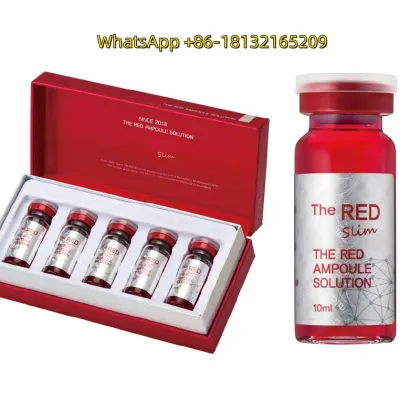 The Red Ampoule Solution for Face and Body Fat Dissolving