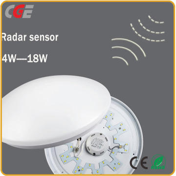 European 18W 4000K Motion Sensor LED Ceiling Light Factory Cheap Price LED Panel Lamps