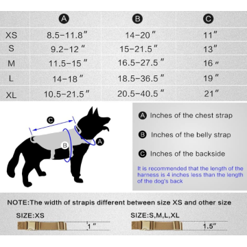 Chaleco táctico perro chaleco perro