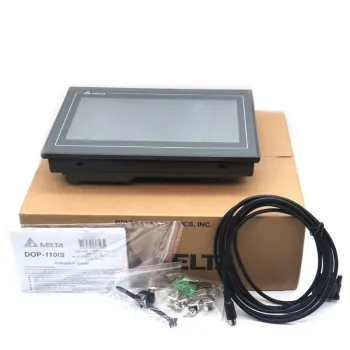 Delta DOP-110 Series Touch Screen HMI - 10.1inch/10.4inch Models with 3M Cable