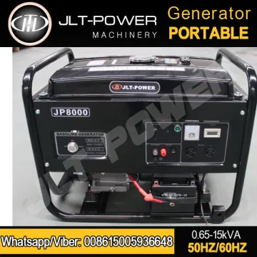 Single phase gasoline generator 7kW 15hp engine/portable gasoline generator