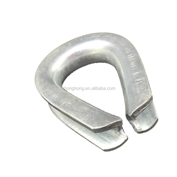 Pembekal China: Custom 3/4 \ "US Type G414 Heavy Duty Steel Wire Tali Thimble