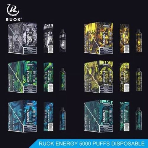 Ruok Energy 5000 Puffs Kit Pod одноразовый вейп