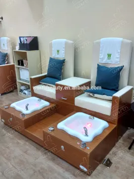 2015 new design pedicure spa massage chair bench/station/equipment