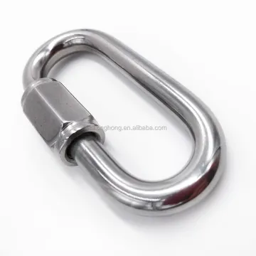 6mm Stainless Steel 304 Quick Link Chain Fittings - 0.032kg/Piece, 600 Pieces per Box - Rigging Hardware