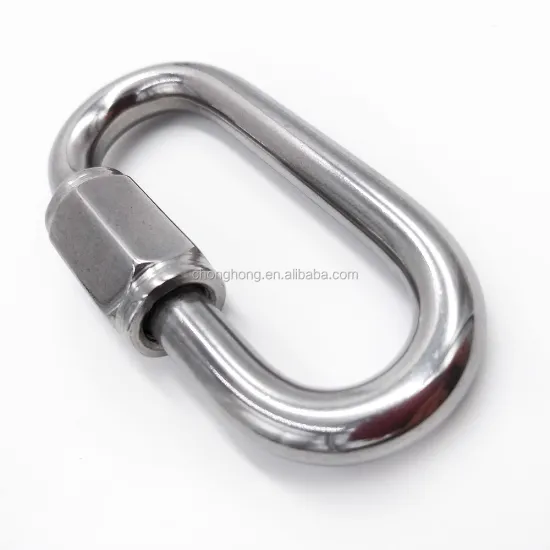 6mm Stainless Steel 304 Quick Link Chain Fittings - 0.032kg/Piece, 600 Pieces per Box - Rigging Hardware