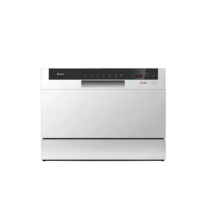 Portable Countertop Dishwasher with 8 Programs - 6 Place Settings Mini Dishwasher for Speed and Baby Care