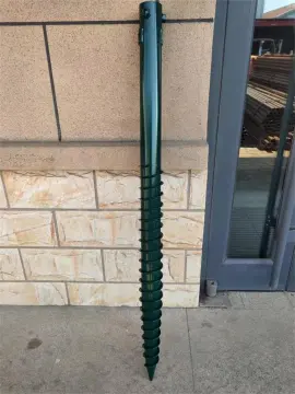 New Product Epoxy Ground Screw Helical Screw Pile