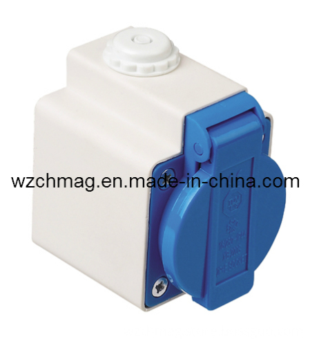 Industrial Socket Ip44 2p 16a 112, High Quality Industrial Socket Ip44 ...