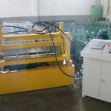 China new customized profile hydraform roof tile machine