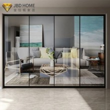 JBD urakanaren eragina aluminiozko ate irristakorrak