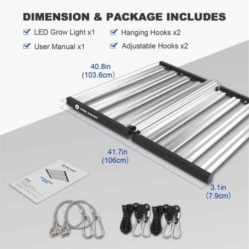 720W 1000W UV IR LED Grow Light Bars