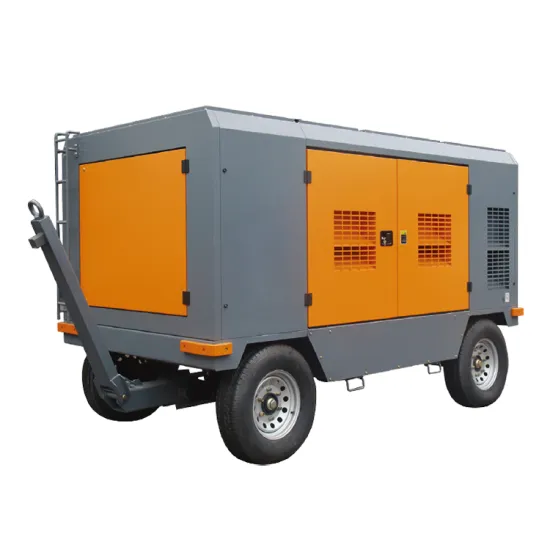screw diesel mobile air compressor