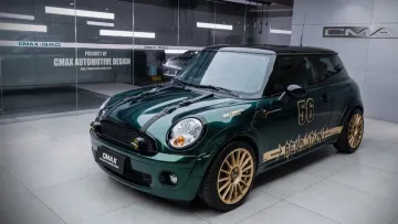 PET British Green Vinyl Wrap PVC Sticker