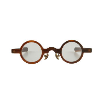 Handcrafted Vintage Round Buffalo Horn Optical Glasses