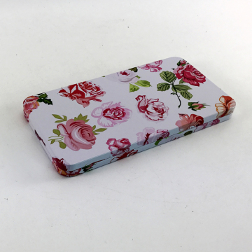 Boîte en métal rectangulaire faite sur commande de bidon de téléphone portable de vente chaude