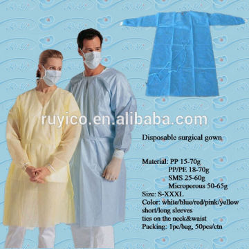 pp disposable gowns