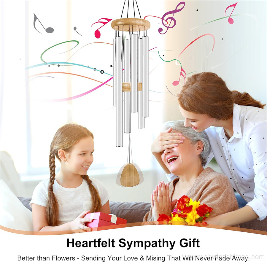 Large Aluminum Wind Chimes for Outdoor Decor
