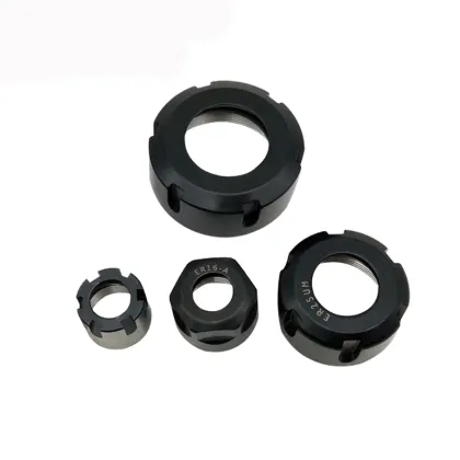 ER Nuts for High-Quality CNC Machine Tool Accessories: Types ER 11, ER 16, and ER 20 - Collet Nuts for Precision Machining