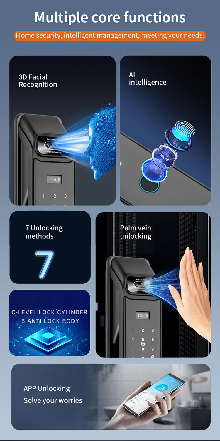 Security Face Recognition Door Lock