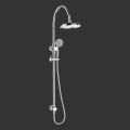 Antique Brass Rainfall Shower Set Faucet