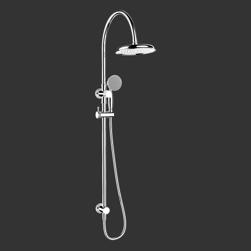Brass shower head shower column freestanding shower column