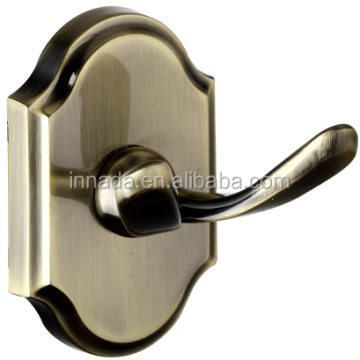Luxury Zinc Alloy Antique Copper Bathroom Accessories: Hooks & Hangers