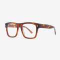 Square Designer Acetate Men's Optical Frames