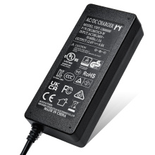 AC DC Deskstop 12.6V 6A شاحن بطارية الليثيوم