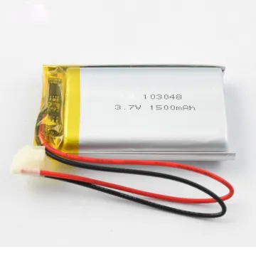 103448 1500mAh 3.7V Rechargeable Lithium Li-Polymer Battery