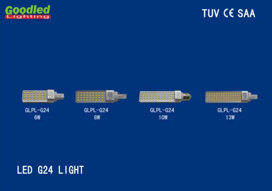 G24 Smd Led Tube Light Bulbs 8w For Office