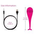 Brinquedo adulto vibrador anal em forma de baleia pequena