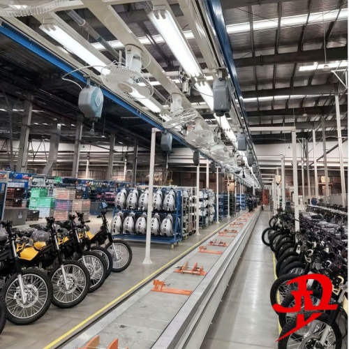 Motosikletler için Yüksek Hızlı Plaka Zincirli Konveyör Hattı