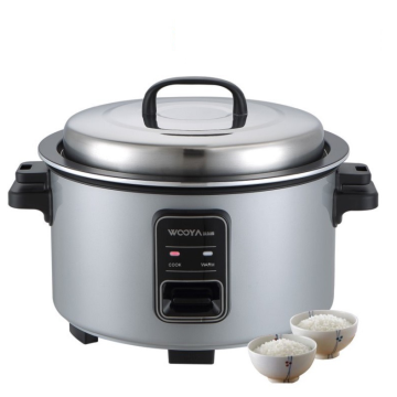Indonesia Market: 5.8L Electric Stainless Steel Rice Cooker for Low Sugar Rice Catering, 32 Cups
