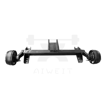 Custom Rubber Torsion Trailer Axles with Brakes - 2000 to 8000 Lb Capacity