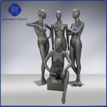 Guangzhou trading ISO certification various positions black realistic mannequin female full body