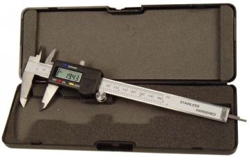 Three-Key Stainless Steel Electronic Digital Calipers