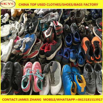 Sell hot sale and clothing for Africa men&women shoes second hand shoes