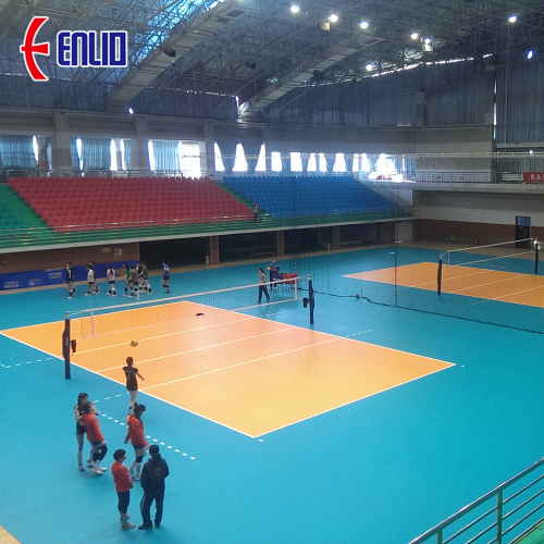 Alfombrilla para cancha de voleibol recomendada por la FIVB