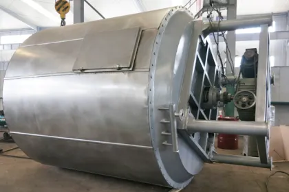 Paraffin Wax Continuous Chemical Plate Drying Machine