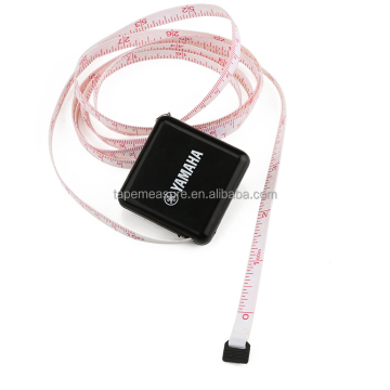 Black Square Portable Mini Tape Measure