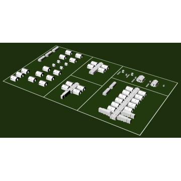 Inflatable Tent Group for Treating Patients