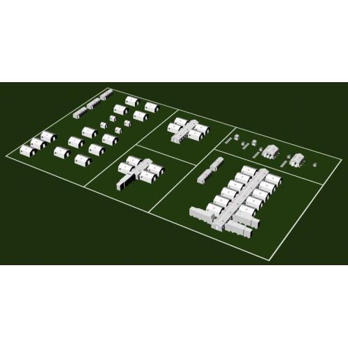 Inflatable Tent Group for Treating Patients