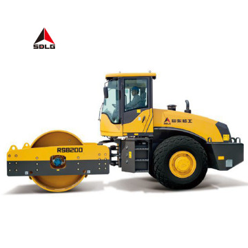 SDLG RS8200 China Cheap Road Vibratory Plate Compactor Single Drum Roller 20 Ton