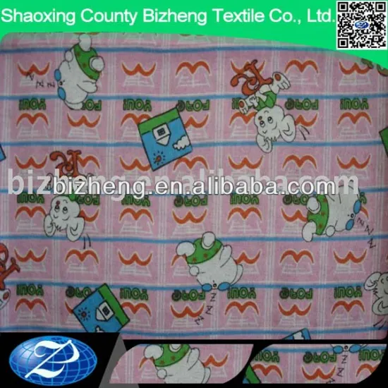 2014 Top 10 100%cotton printed flannel fabric for pajamas