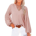 Bluse Office Shirt Top Long Sleeve