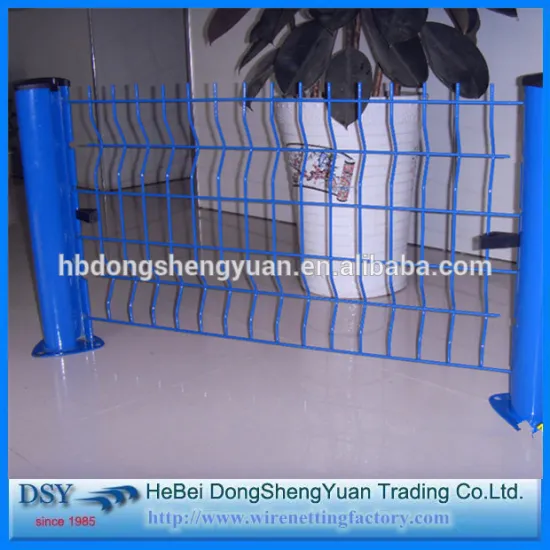 Trade Assurance PVC Coated Temporary Fencing Barricade Removable Portable Garden Fence