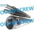 92/188 Twin Conical Screw and Barrel for WPC Spc PVC Extrusion